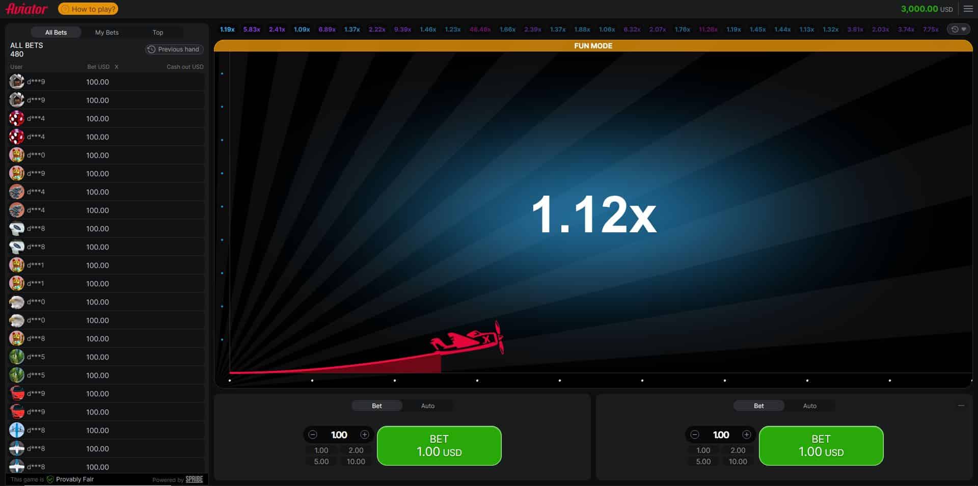 Bassa Volatilità Play’n GO