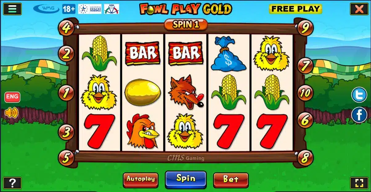 fowl play gold slot